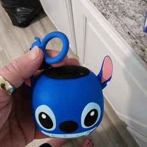 New Blue Stitch Speaker Bluetooth, Sd Card, Loud .. Accessory